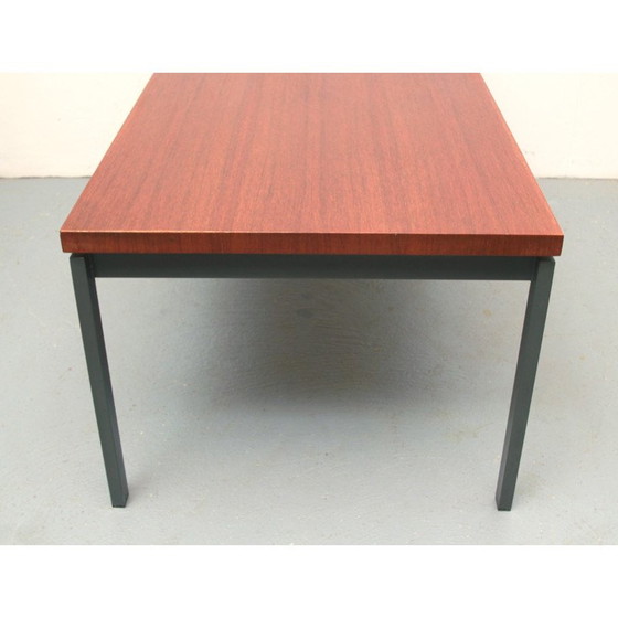 Image 1 of Vintage coffee table in teak and metal, 1960s