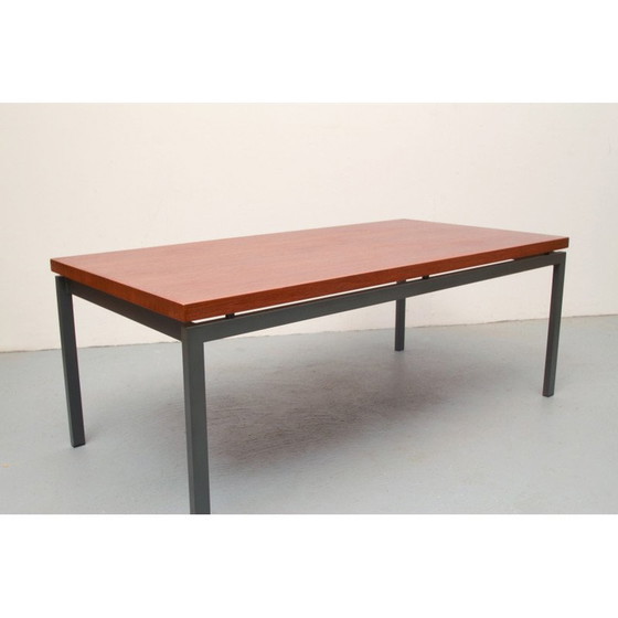 Image 1 of Vintage coffee table in teak and metal, 1960s