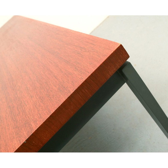 Image 1 of Vintage coffee table in teak and metal, 1960s