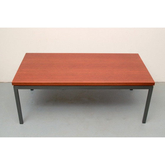 Image 1 of Vintage coffee table in teak and metal, 1960s