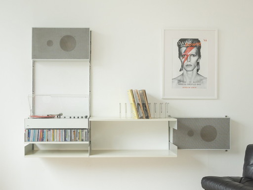  Wall-mounted audio system Dieter Rams, Braun