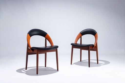 2x Ejvind A. Johansson dining chair