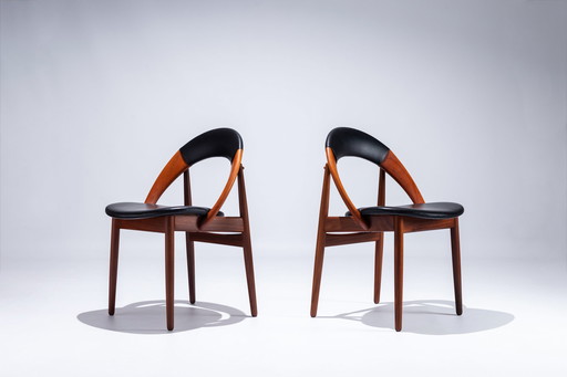 2x Ejvind A. Johansson dining chair