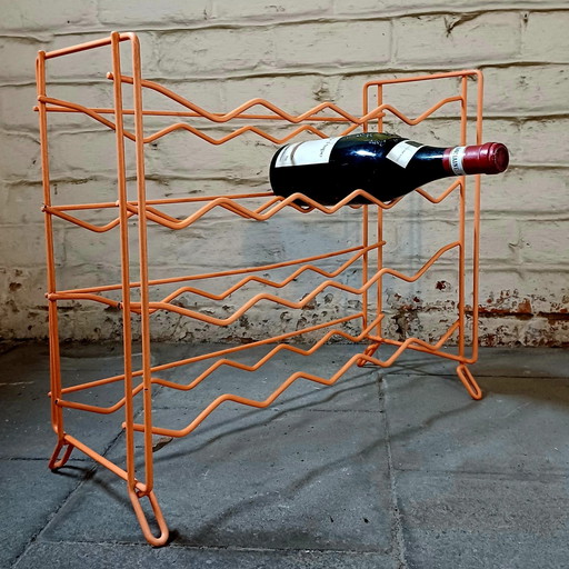 Orange bottle holder