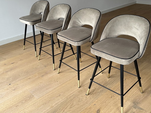 4x Eichholtz Barstools