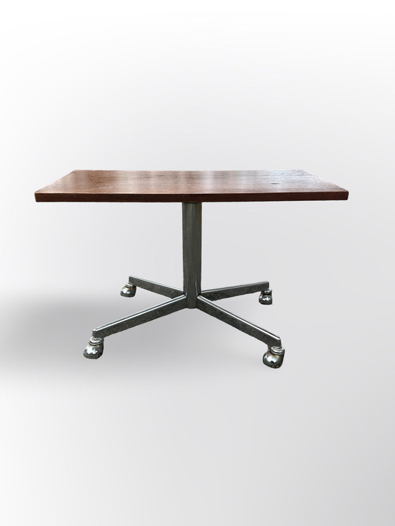 Image 1 of Table d'appoint mobile - Vintage - Avec plateau réglable