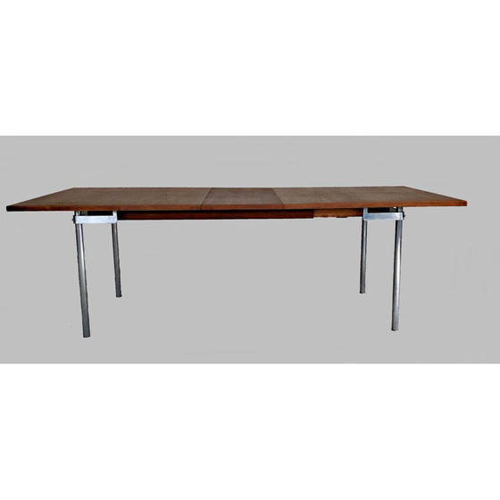 Image 1 of Tavolo da pranzo allungabile vintage in teak di Hans Wegner per Andreas Tuck