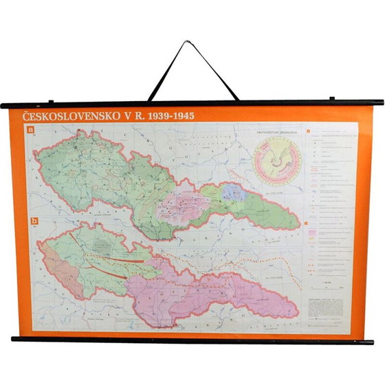 Image 1 of Tarjeta de plástico antigua, Checoslovaquia, 1960