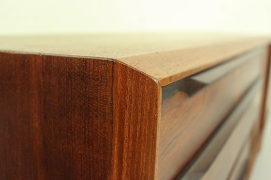 Image 1 of Danish Rosewood & Teak Sideboard By Ib Kofod Larsen For Fredericia Møbelfabrik 1950's