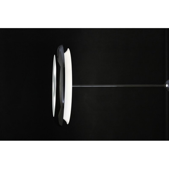 Image 1 of Vintage Bauhaus "Ufo" chandelier by Josef Hurka, Czechoslovakia 1930s