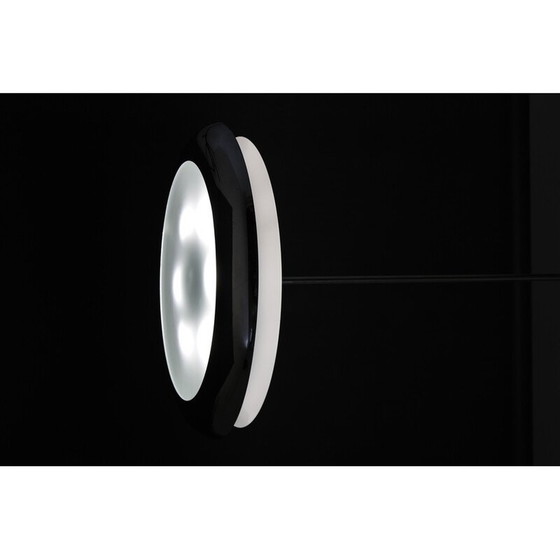 Image 1 of Vintage Bauhaus "Ufo" chandelier by Josef Hurka, Czechoslovakia 1930s