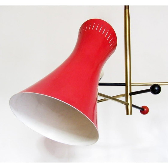 Image 1 of Vintage atomic chandelier, 1950