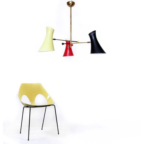Image 1 of Vintage atomic chandelier, 1950
