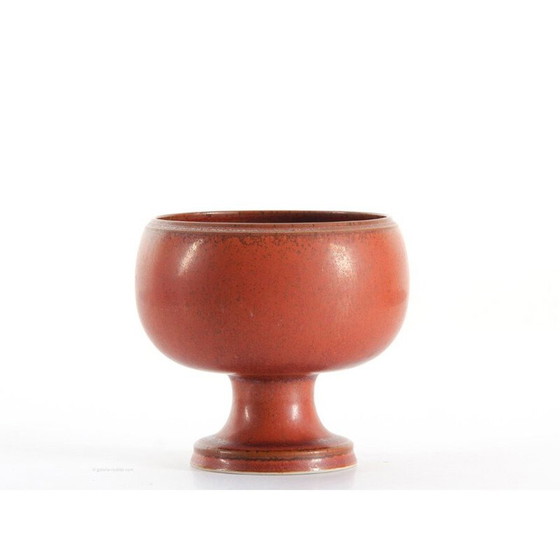 Image 1 of Vintage ceramic bowl by Stig Lindberg for Gustavberg, 1970
