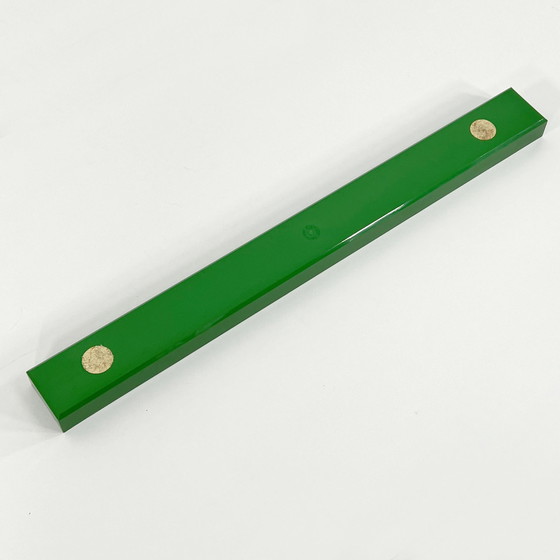 Image 1 of Green Desk Organiser By Pio Manzu For Kartell, 1970S