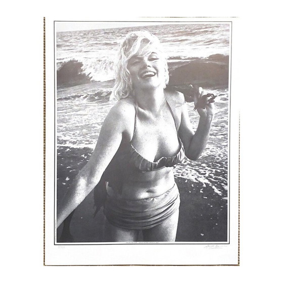 Image 1 of Vintage "Feelin the surf" photolithograph by George Barris, 1962s