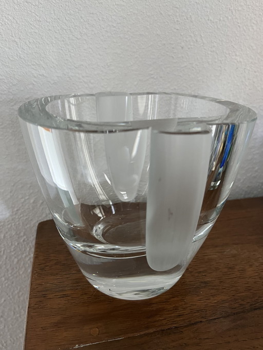 Vase en verre