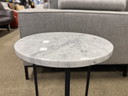 Metaform side table Bianco Carrara