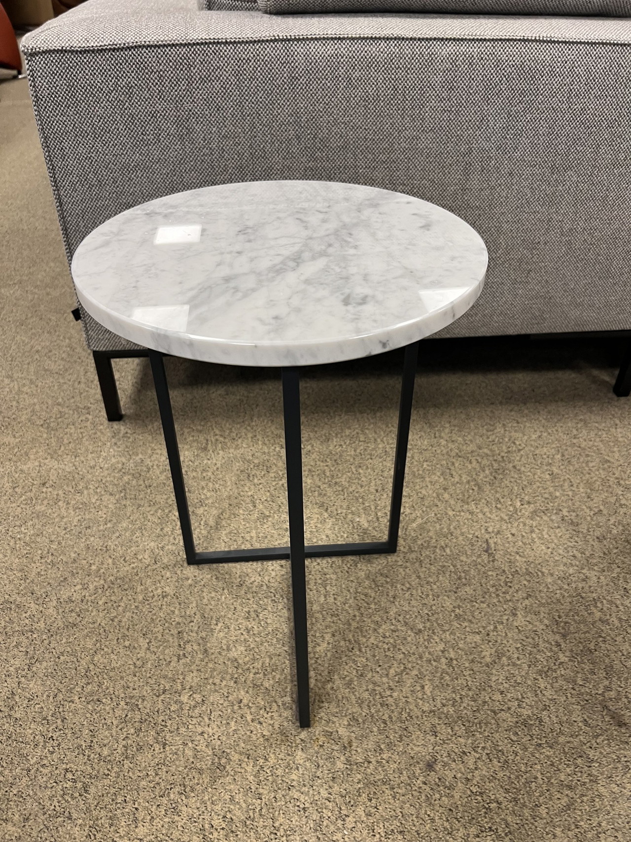 Tavolino Metaform Bianco Carrara