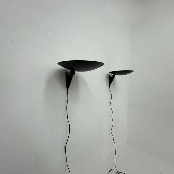 Image 1 of 2x Set of Herda wall lamps Post Modern - 1980s