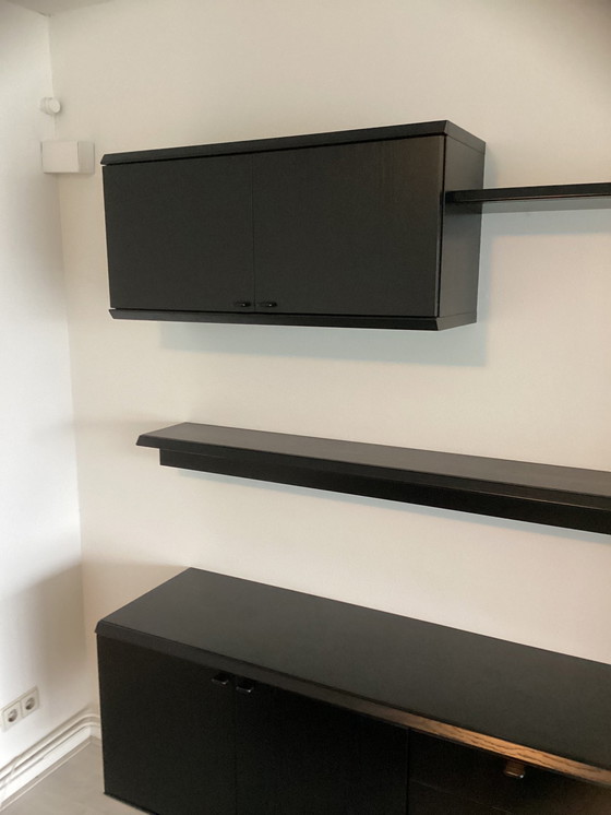 Image 1 of Wall Unit Interstar S 5000, Textured Oak Black