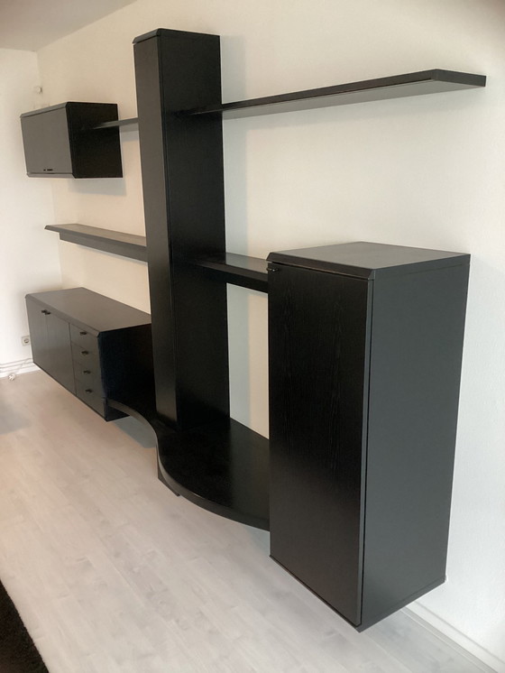 Image 1 of Wall Unit Interstar S 5000, Textured Oak Black