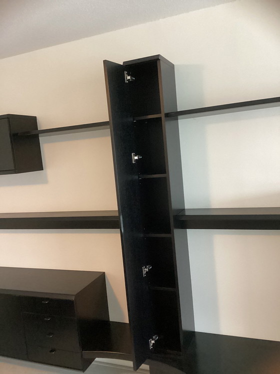 Image 1 of Wall Unit Interstar S 5000, Textured Oak Black