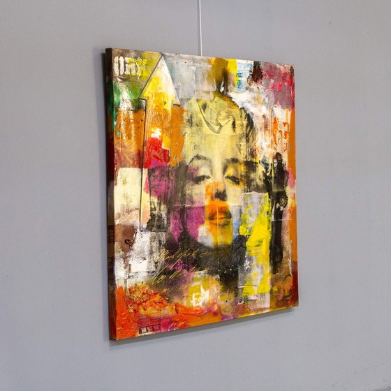 Image 1 of Pintura de Marilyn Manroe Wonders de Claus Costa Pop Art 