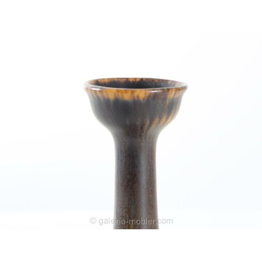 Scandinavian vintage ceramic vase model "ASI" by Gunnar Nylund for Rörstrand, 1960