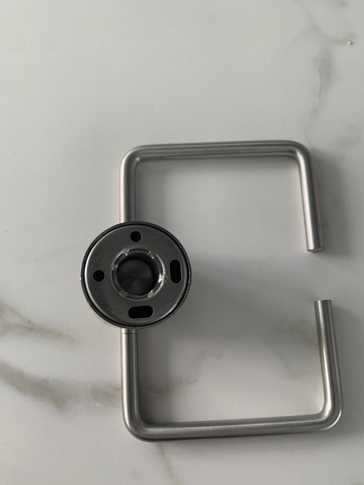 Blomus stainless steel toilet roll holder