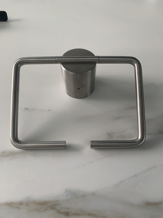 Image 1 of Blomus stainless steel toilet roll holder