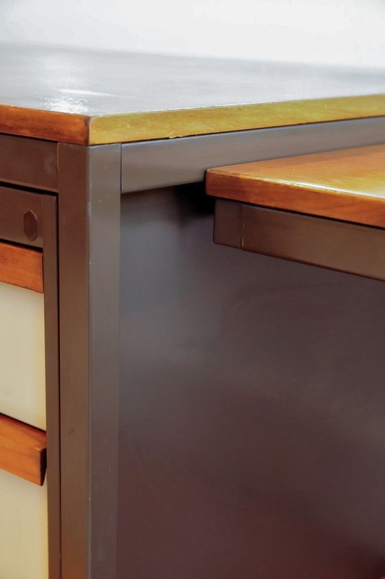 Image 1 of Emmein double metal desk