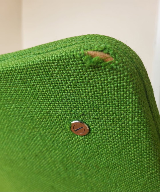 Image 1 of 4x Danish Vintage Armchairs, Green