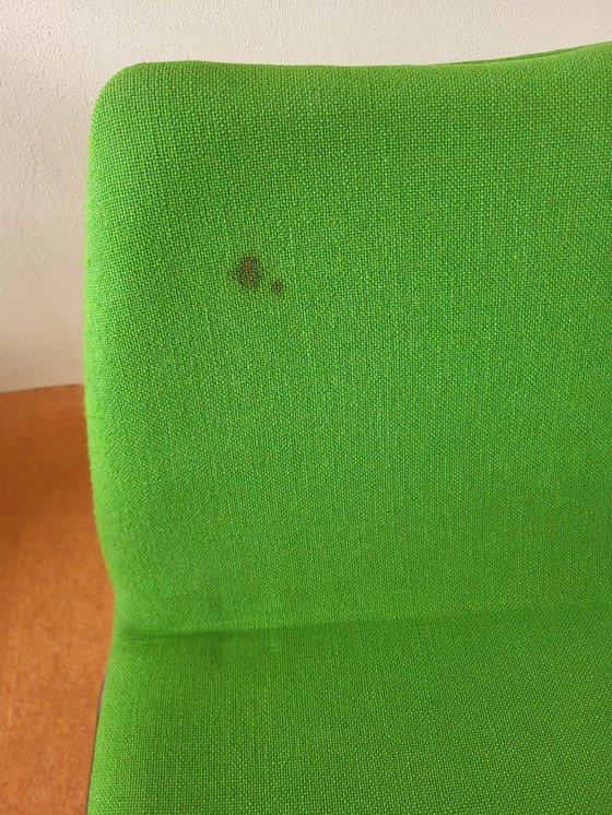 Image 1 of 4x Danish Vintage Armchairs, Green