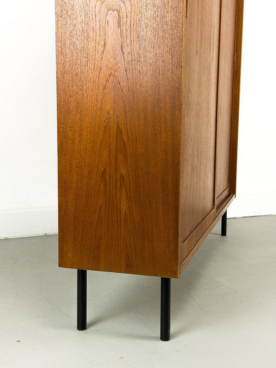 Image 1 of Cabinet danois en teck de Carlo Jensen pour Hundevad & Co, 1960s