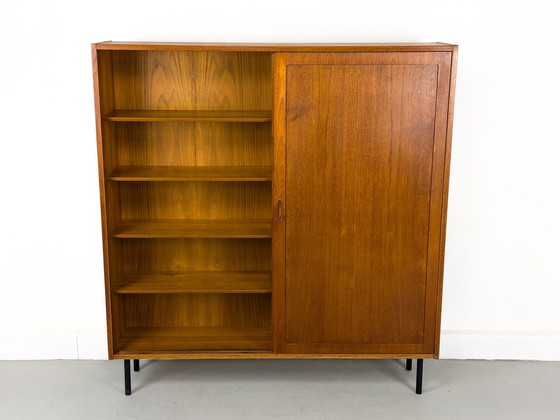 Image 1 of Cabinet danois en teck de Carlo Jensen pour Hundevad & Co, 1960s