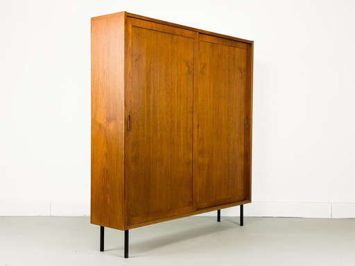 Danish Teak Cabinet by Carlo Jensen for Hundevad & Co., 1960s