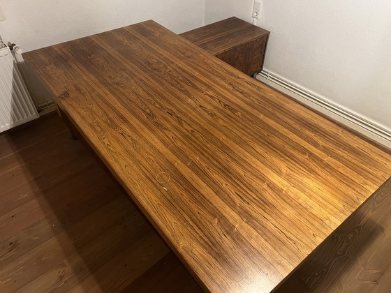 Image 1 of Vintage rosewood design desk