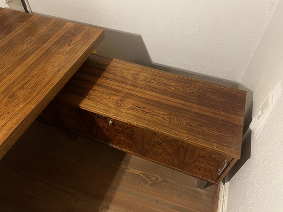 Image 1 of Vintage rosewood design desk