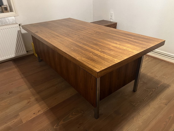 Image 1 of Vintage rosewood design desk