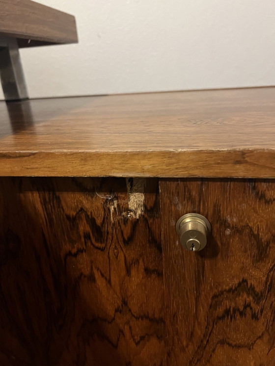 Image 1 of Vintage rosewood design desk