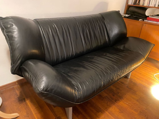 Image 1 of Leolux Tango 2 Seater Black
