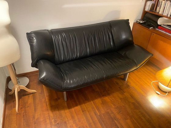 Image 1 of Leolux Tango 2 Seater Black