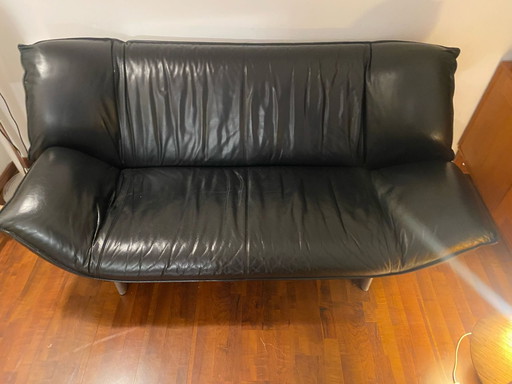 Leolux Tango 2 Seater Black