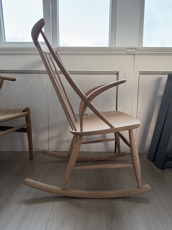 Image 1 of Illum Wikkelsø Rocking Chair Beech