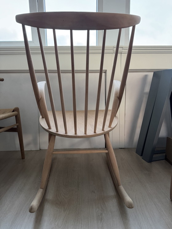 Image 1 of Illum Wikkelsø Rocking Chair Beech