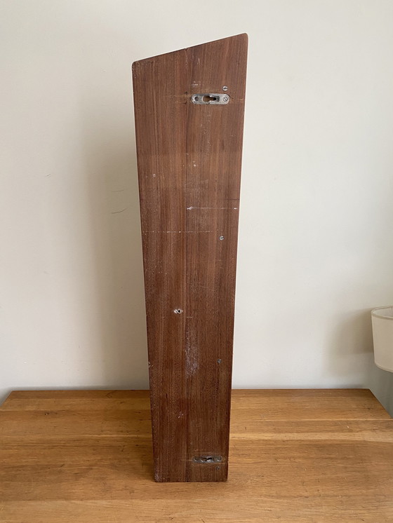 Image 1 of Mid - Century Vanity Wall Cabinet Floating With Mirror