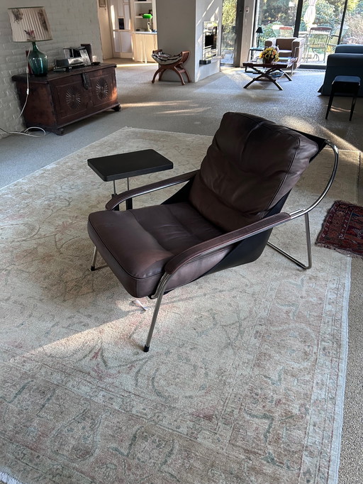 2x Zanotta Maggiolina Lounge Chairs