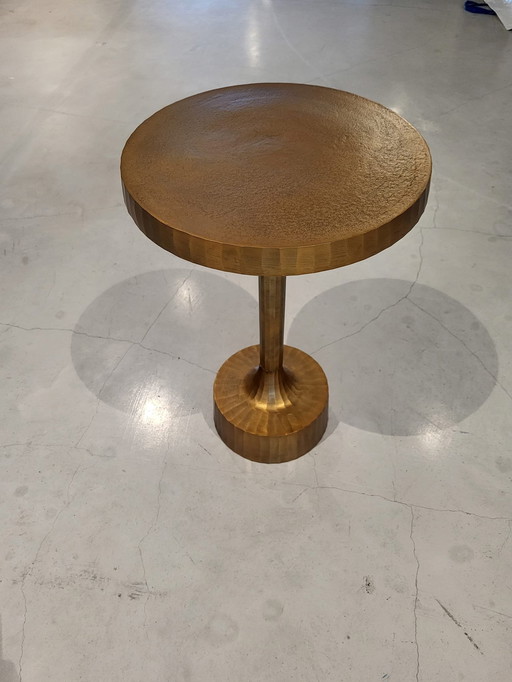 Gold Side Table From Pols Potten