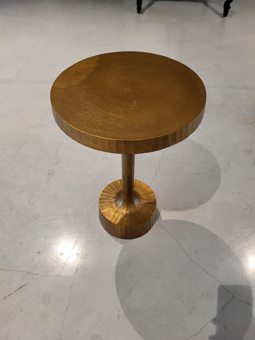 Gold Side Table From Pols Potten